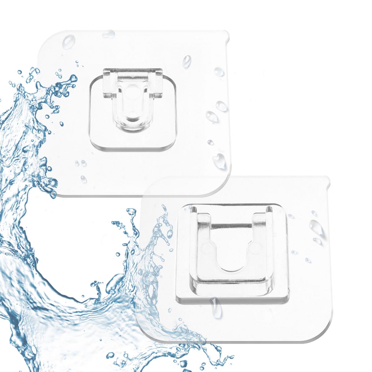 TECBULL® Klebehaken Klebebefestigungsset Haken + Öse ohne Bohren