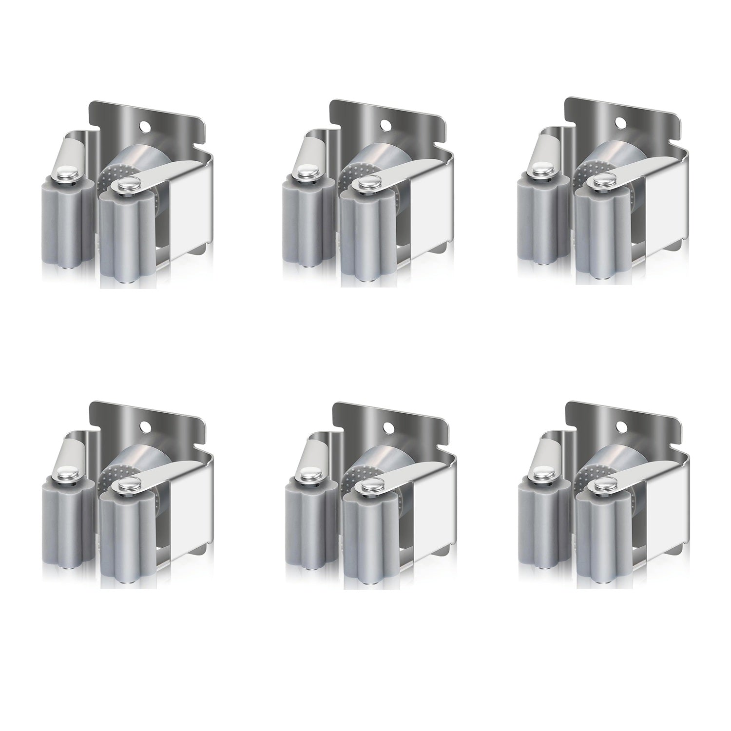 TECBULL® broom holder wall, holder broom mop
