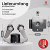 TECBULL® Besenhalterung Wand, Halterung Besen Mopp
