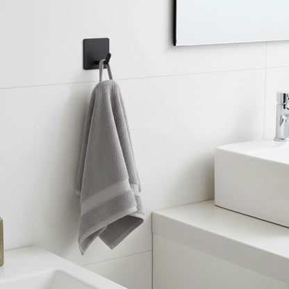 TECBULL Klebehaken V2 Edelstahl massiv, Wandhaken selbstklebend