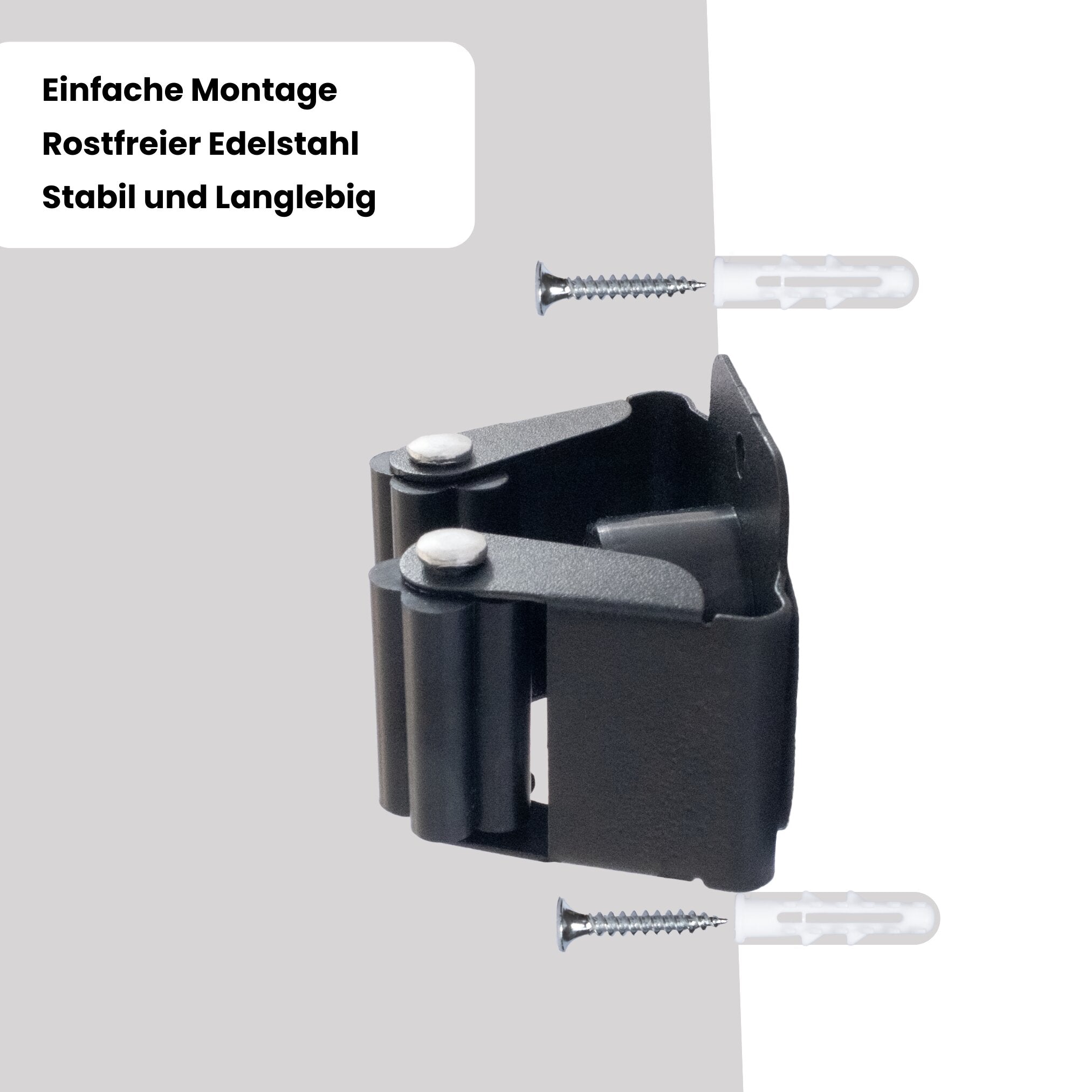 TECBULL® Besenhalterung Wand, Halterung Besen Mopp