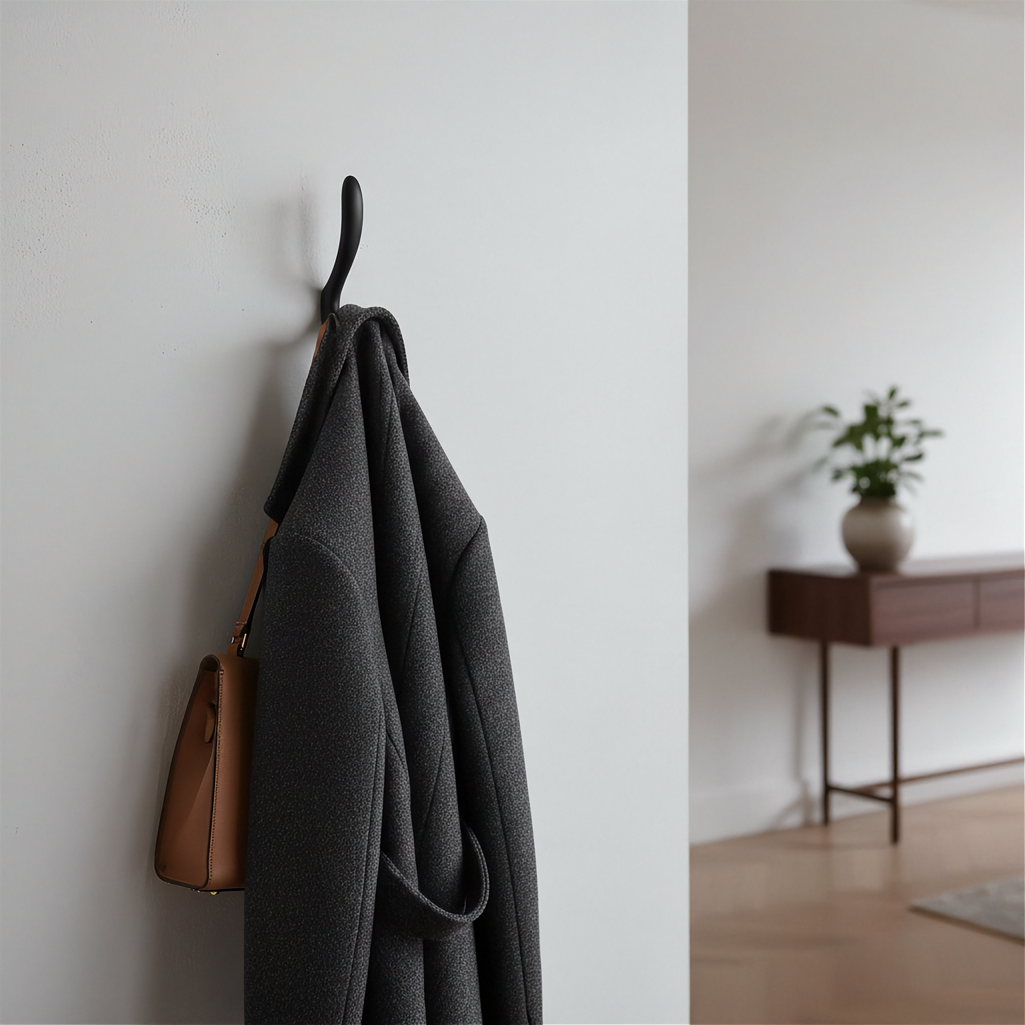 TECBULL® TB-KA5005 Wand Garderobenhaken Premium, Kleiderhaken, Wandhaken