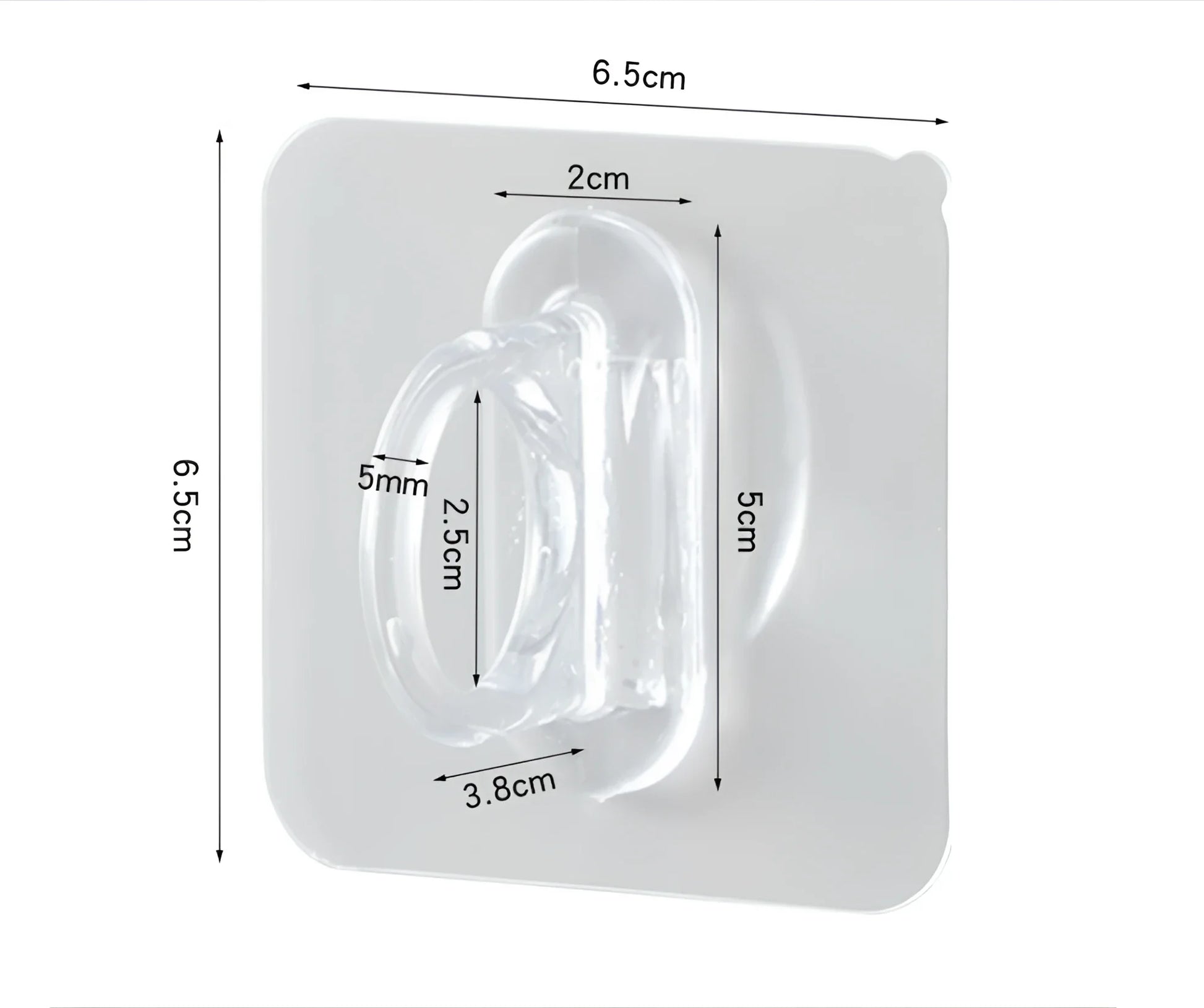 TECBULL® Klebering Klebeöse Halter für Flüssigseife selbstklebend