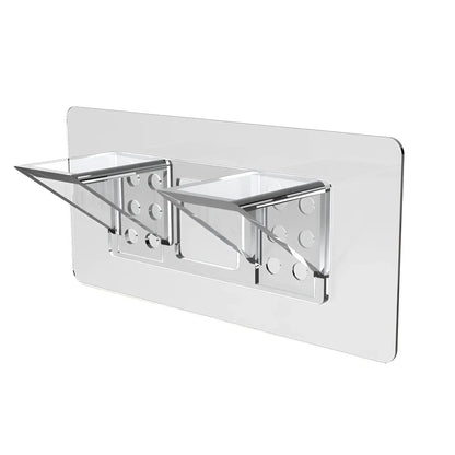 TECBULL® Einlegeboden Halter Duo Bodenträger selbstklebend