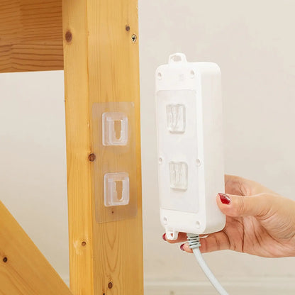 TECBULL® Klebehaken Klebebefestigungsset Haken+Öse ohne Bohren
