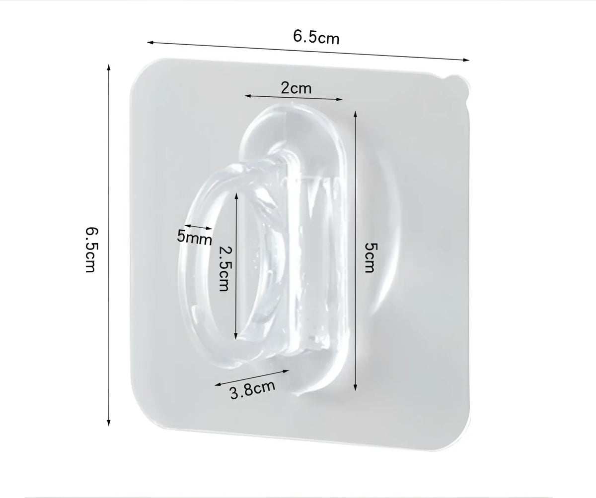 TECBULL® Klebering Klebeöse Halter für Flüssigseife selbstklebend