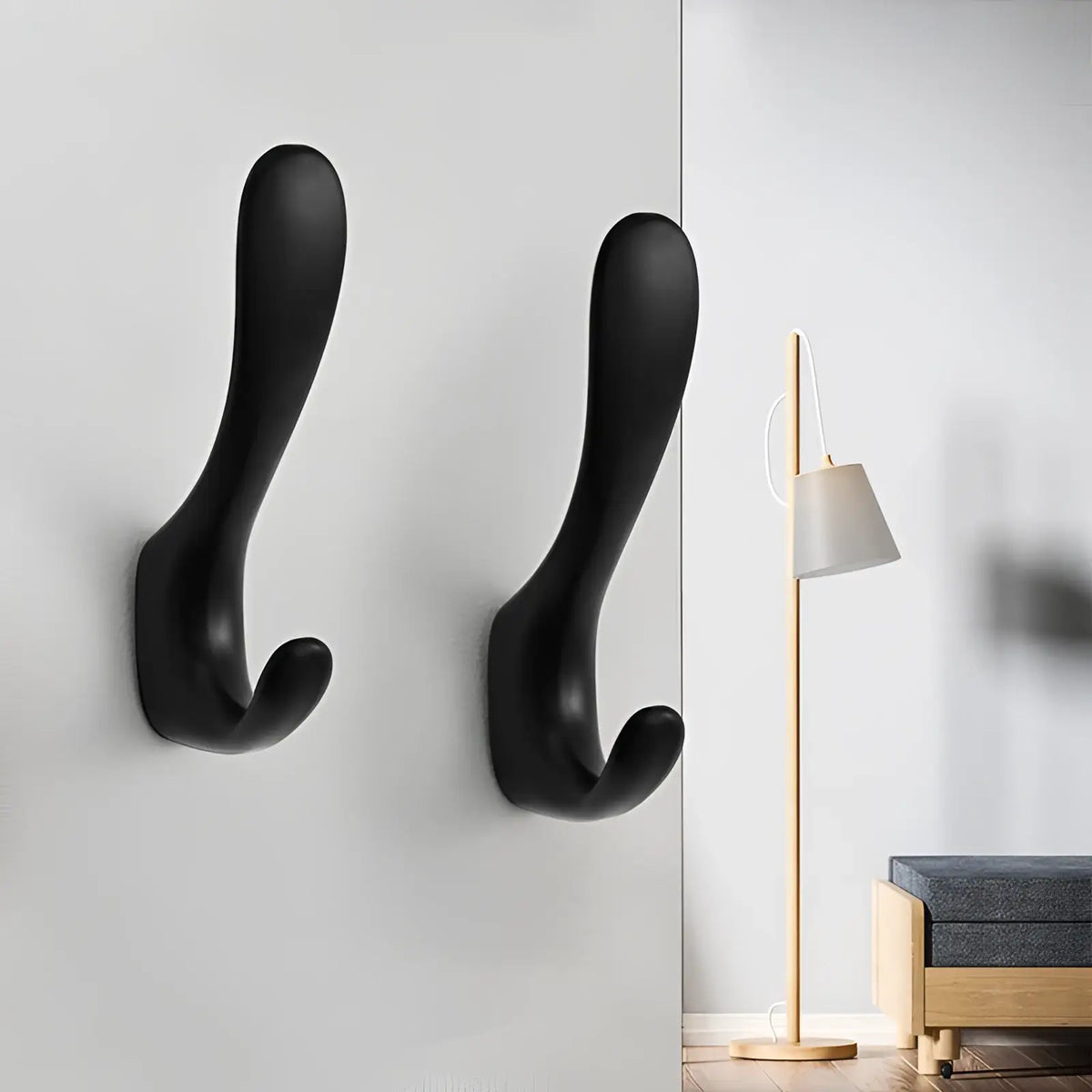 TECBULL® TB-822 Wand Garderobenhaken - massive Premiumqualität