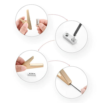 TECBULL® TB-830 Wand Garderobenhaken Premium Kleiderhaken Wandhaken