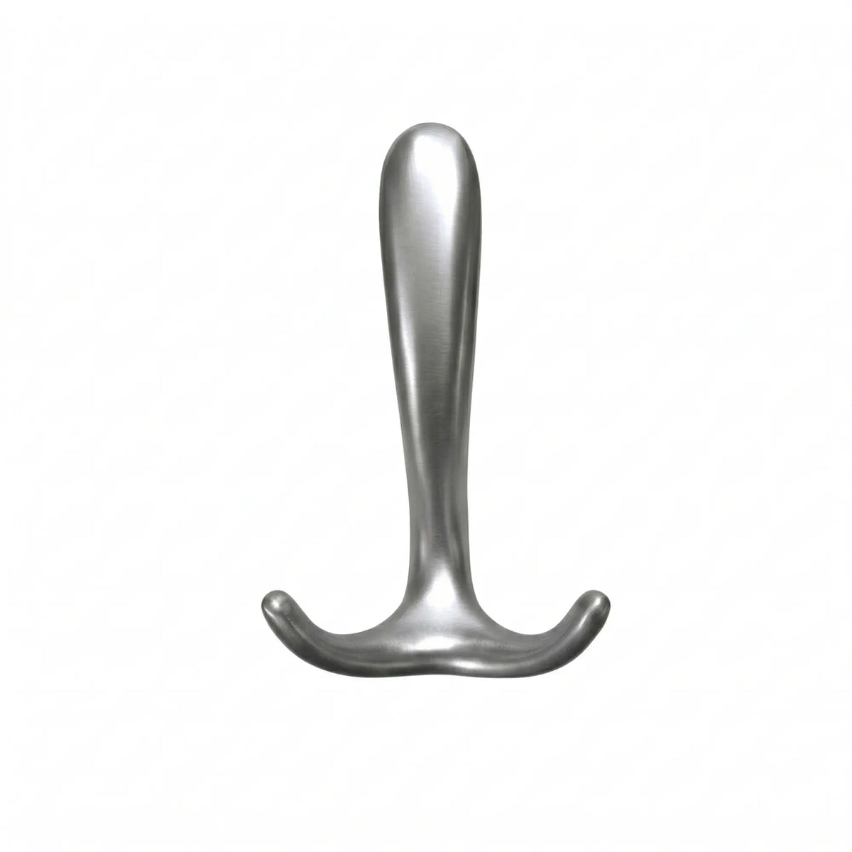 TECBULL® TB-KA5005 Wand Garderobenhaken Premium Kleiderhaken Wandhaken - 2er Pack / gebürstet matt