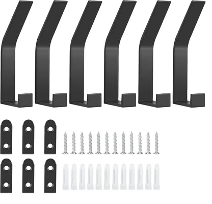 TECBULL® Wand Garderobenhaken - Befestigung ohne sichtbare Schrauben