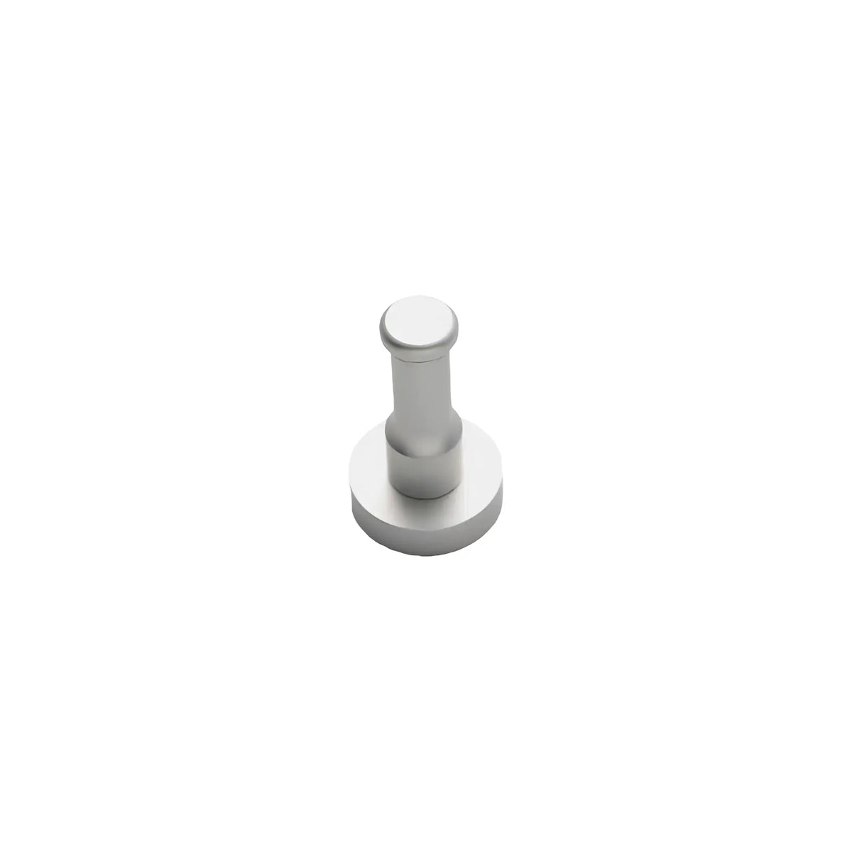 TECBULL® Wandhaken Garderobenhaken Kleiderhaken Huthaken - 1x Silber