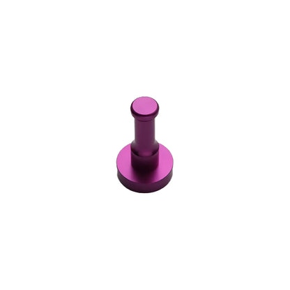TECBULL® Wandhaken Garderobenhaken Kleiderhaken Huthaken - 1x Violett