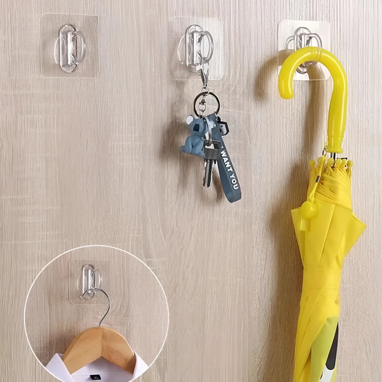 TECBULL® Klebering Klebeöse Halter für Flüssigseife selbstklebend