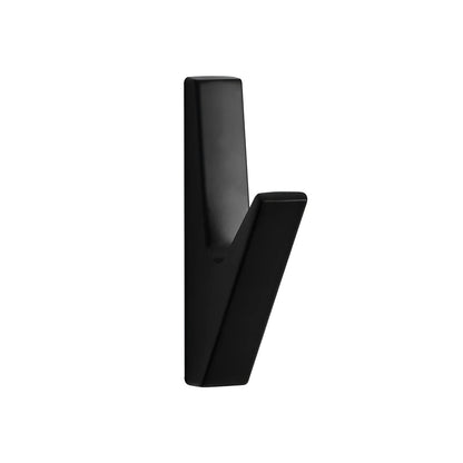 TECBULL® TB-830 Wand Garderobenhaken Premium Kleiderhaken Wandhaken - 2er Pack / schwarz matt