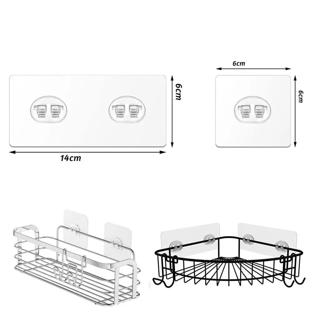 TECBULL® MultiPack 7 Sorten - Klebehaken Klebeschraube Klebeösen etc.