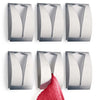 TECBULL Towel Clamp Handtuchklemme Handtuchhalter Geschirrtuchhalter Edelstahl zum kleben