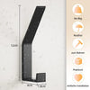 TECBULL® Wand Garderobenhaken Deluxe, Kleiderhaken, Wandgarderobenhaken, Wandhaken